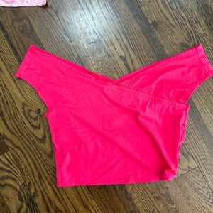 Kortni jeane size xl pink top only no padding